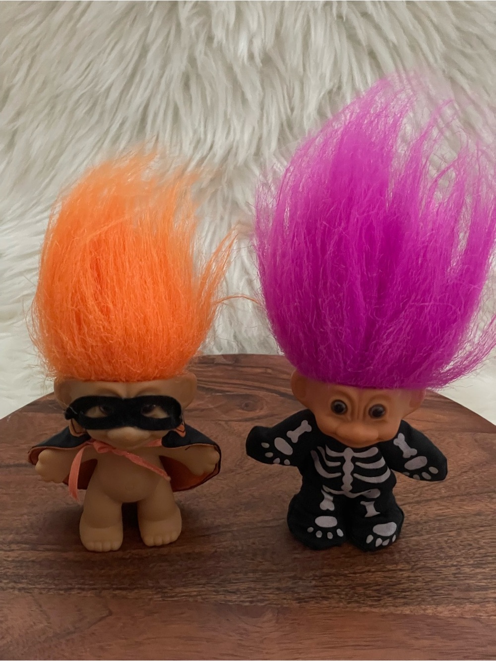 RUSS BERRIE Vintage Set Halloween Troll Dolls - Picture 12 of 12